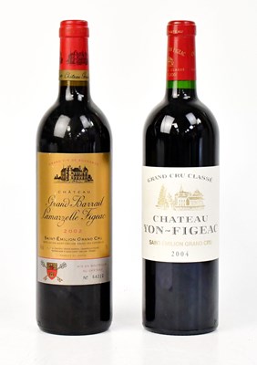 Lot 991 - Two bottles of red wine, Chateau Yon-Figeac...