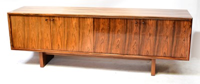 Lot 2 - GORDON RUSSELL; a 1970s rosewood sideboard,...