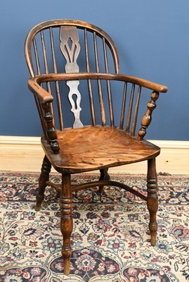 Lot 2776 - An early 19th century beech and ash country...