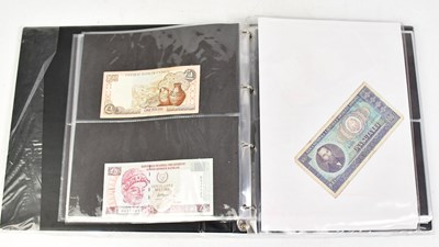 Lot 1251 - A collection of UK and world banknotes, to...