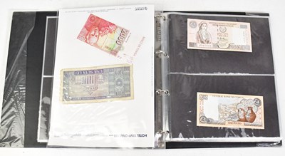 Lot 1251 - A collection of UK and world banknotes, to...