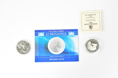 Lot 1189 - An Elizabeth II silver Britannia 2004 £2, 'One...