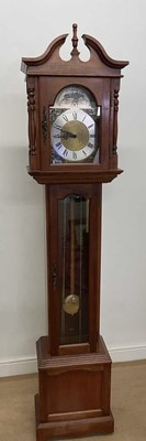 Lot 622 - EMPEROR CLOCK CO LTD, LONDON; a modern wooden...