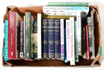Lot 949 - A quantity of books relating to fishing,...
