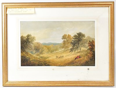 Lot 580 - JAMES PRICE (ac.1841-1876); watercolour,...