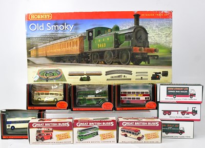 Lot 215 - HORNBY; an 'Old Smoky' OO gauge train set, no....