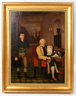 Lot 751 - 19TH CENTURY ENGLISH SCHOOL; oil on canvas, a...