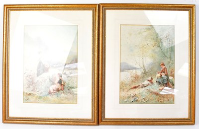 Lot 764 - FANNY MEARNS (fl. 1870-1881); a pair of...