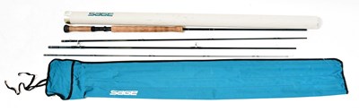 Lot 963 - A Sage 7136-4 graphite IIIe #7 fly-fishing rod,...