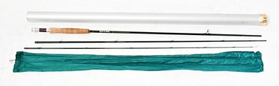Lot 959 - A David Norwich graphite fly-fishing rod, 10'...
