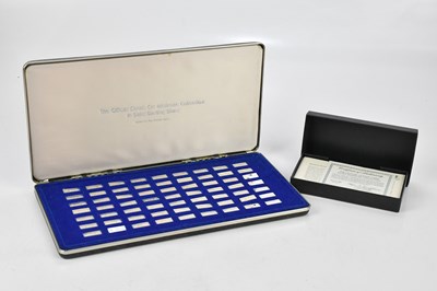 Lot 2051 - FRANKLIN MINT; a full set of 'The Official...