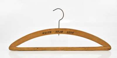Lot 1326 - A White Star Line coat hanger, width 41cm.