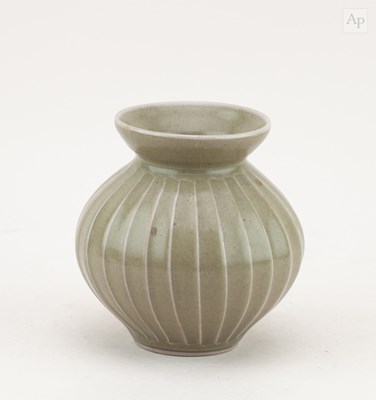 Lot 19 - ANDREW CROUCH (born 1955); a stoneware charger...
