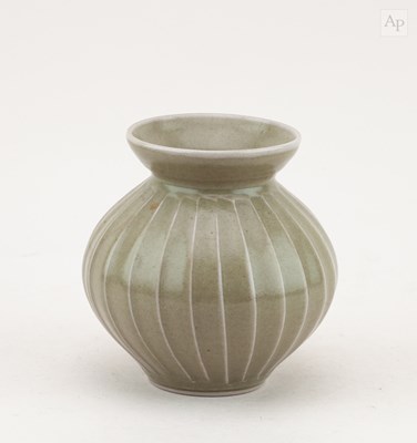 Lot 19 - ANDREW CROUCH (born 1955); a stoneware charger...