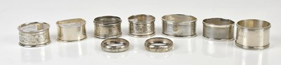 Lot 2417 - JAMES SWANN; a George V hallmarked silver...