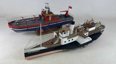 Lot 144 - A scratch built remote control fire boat named...