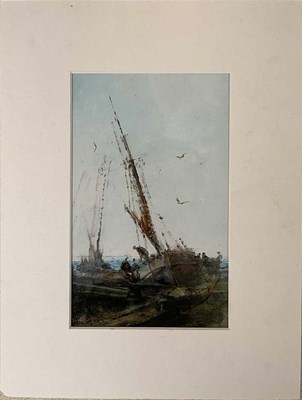 Lot 366 - ANTHONY AMOS (1950-2010); oil on card,...
