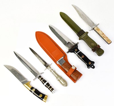 Lot 898 - A German military dagger by Rostfrei, with...