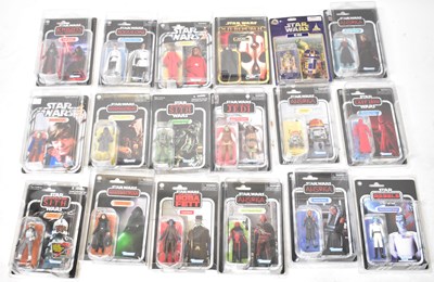Lot 613 - STAR WARS; Thirty-two boxed figure by Kenner...