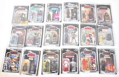 Lot 610A - STAR WARS; thirty-five boxed figures, by...