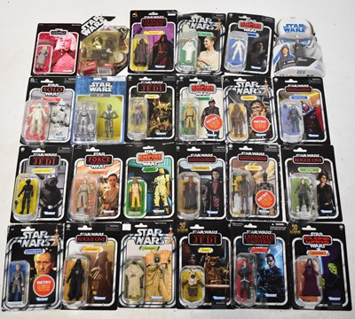 Lot 584 - STAR WARS; approximately fifty figures from...