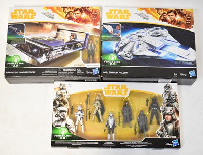Lot 592 - STAR WARS; Han Solo's Landspeeder, a...
