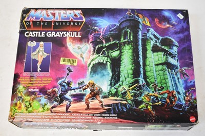 Lot 537 - MASTERS OF THE UNIVERSE; a boxed Mattel Castle...