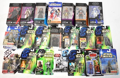 Lot 455A - STAR WARS; a quantity of figures from various...