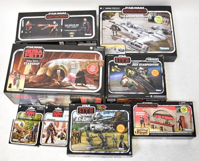 Lot 614 - STAR WARS; three box sets from The Mandalorian,...
