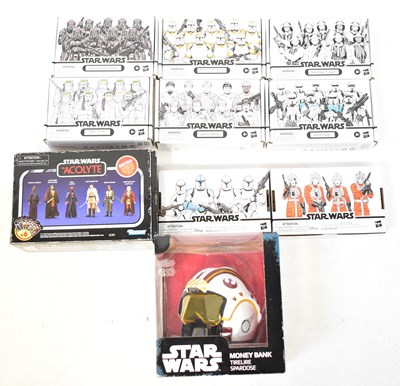 Lot 587 - STAR WARS; eight box sets from the Vintage...