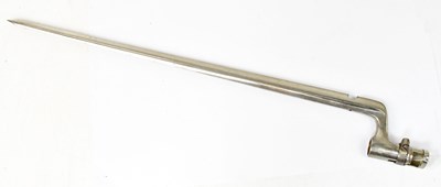 Lot 851 - A 19th century socket bayonet, with 49cm...