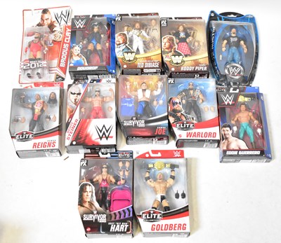 Lot 485 - A quantity of wrestling action figures from...