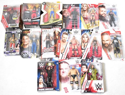 Lot 486 - A quantity of wrestling action figures from...