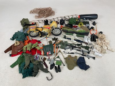 Lot 131 - ACTION MAN; a quantity of clothing and...