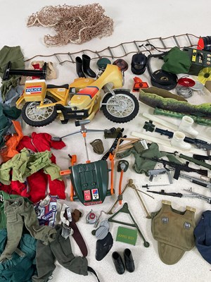 Lot 131 - ACTION MAN; a quantity of clothing and...
