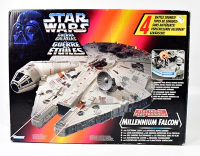 Lot 563 - STAR WARS; a boxed electronic Millennium...