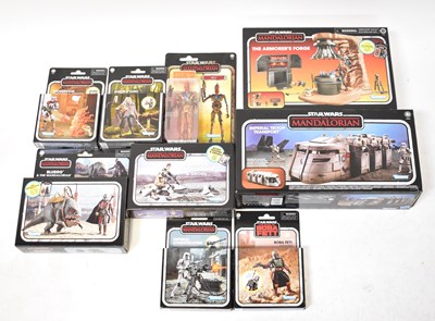 Lot 608 - STAR WARS; The Mandalorian, various figures...