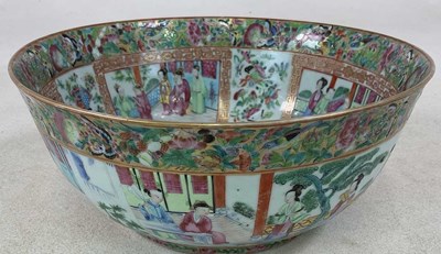 Lot 9 - A mid-19th century Chinese Canton Famille Rose...