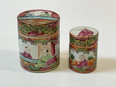 Lot 74 - A 19th century Chinese Canton Famille Rose...