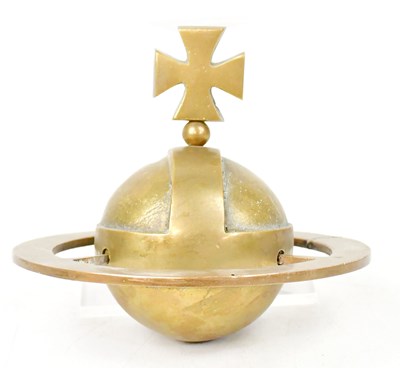 Lot 269 - VIVIENNE WESTWOOD; a brass orb, 13 x 14.5cm,...