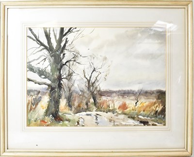 Lot 585 - EDWARD WESSON (1910-1983); watercolour,...