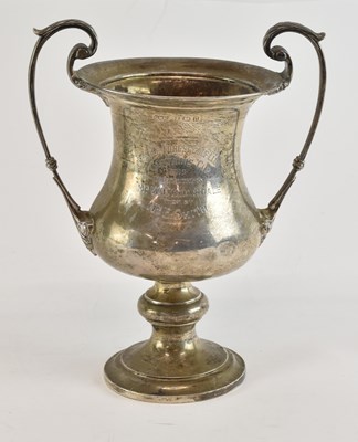Lot 1100 - GORHAM MANUFACTURING CO; a George V hallmarked...
