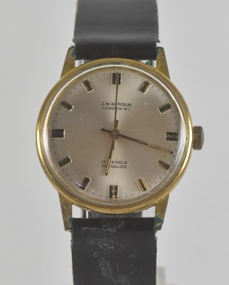 Lot 1731 - J W BENSON, LONDON; a gentleman's wristwatch...