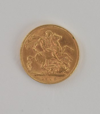 Lot 1584 - An Edward VII full sovereign, 1908.