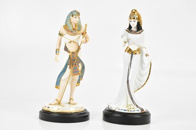 Lot 1572 - WEDGWOOD; a figure 'Tutankhamun' height 24cm,...