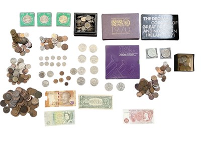 Lot 1645 - A quantity of assorted all world coins,...