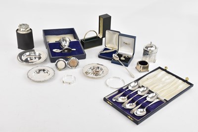 Lot 2334 - TIFFANY & CO; an elongated sterling silver...