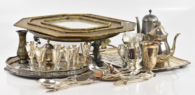 Lot 2007 - RICHARD WRIGHT MANCHESTER; a large silver...
