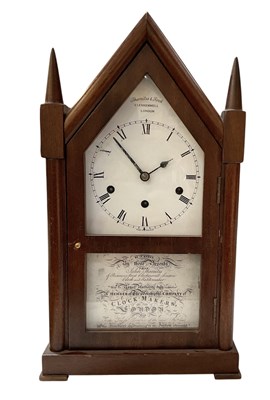 Lot 119 - THWAITES & REED; a modern Gothic style mantel...
