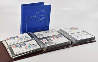 Lot 1803 - Three albums containing a large quantity of...
